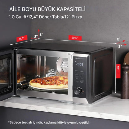 TOSHIBA Mikrodalga Fırın ve Hava Fritözü Combo 1.0