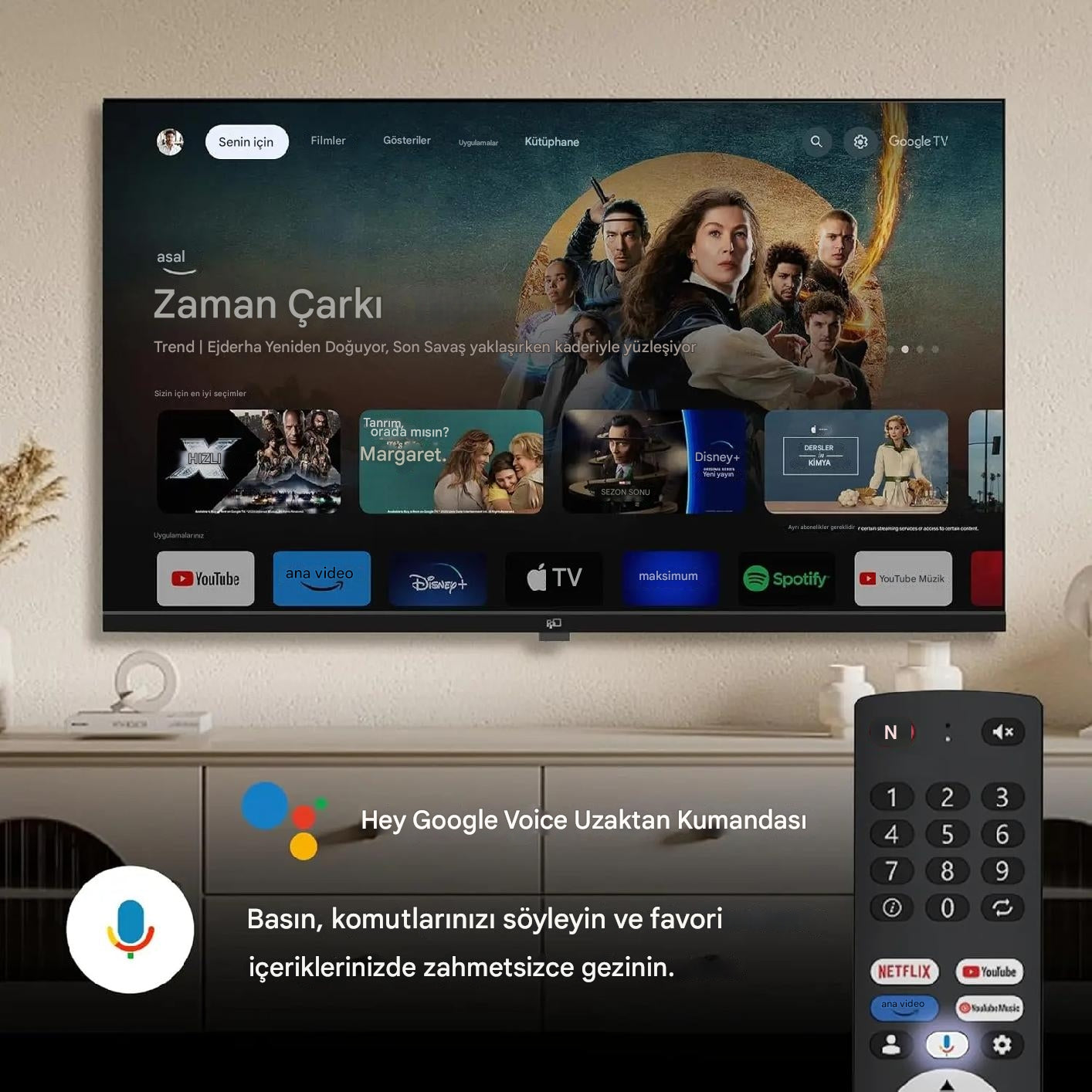 32 inç Akıllı Google TV